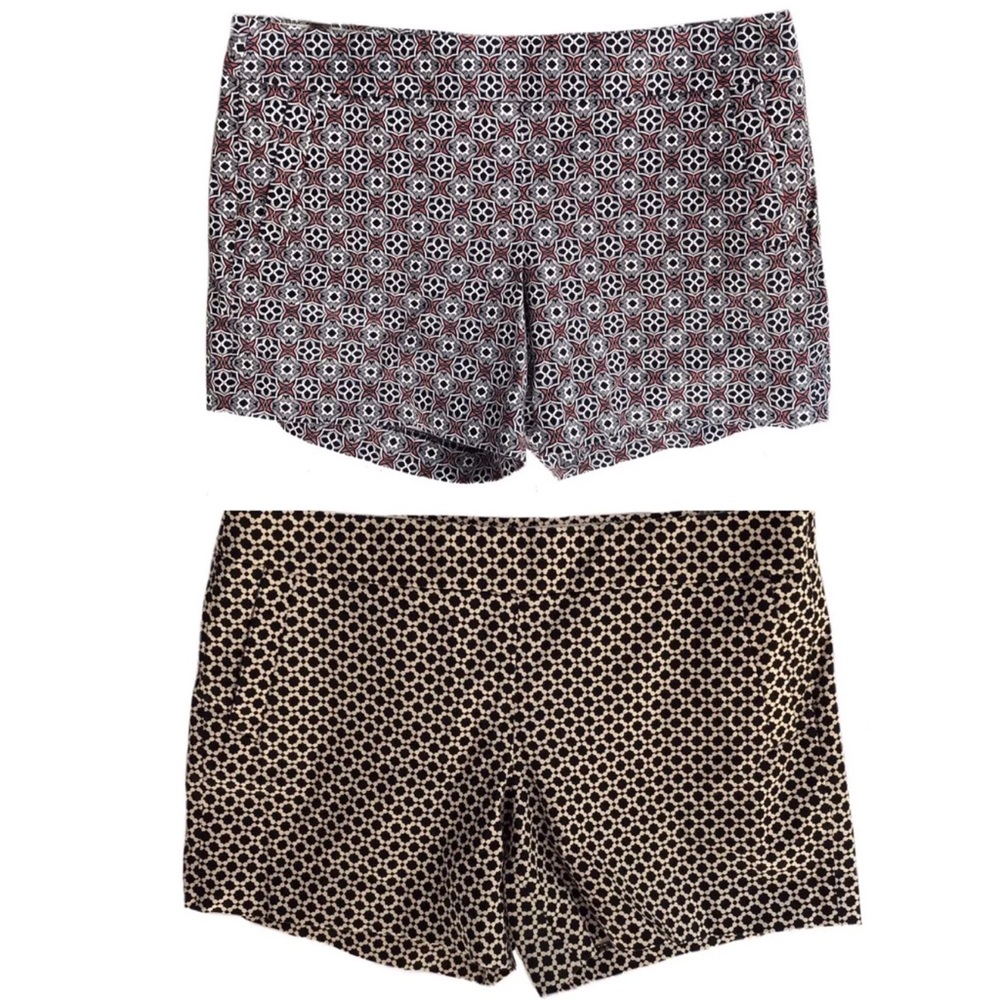 J Crew | 2 Pair Chino Shorts Size 12 NWOT